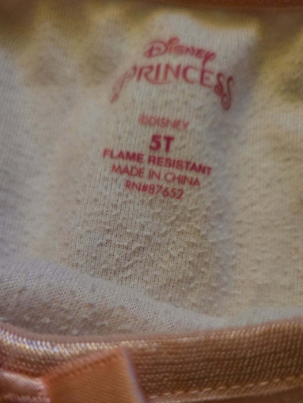 Disney Pink Girls' Princess Nightgown with Classic Disney Princesses - Picture 4 of 5
